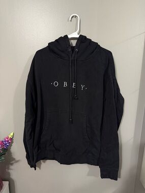 Obey Black Hoodie